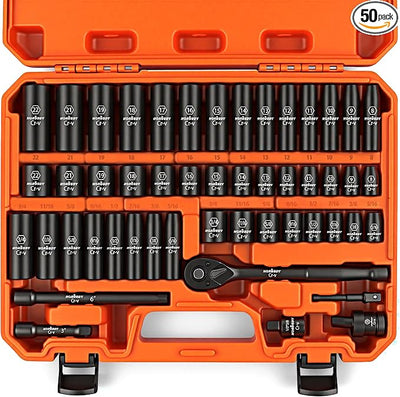 Impact Socket Set — Standard SAE